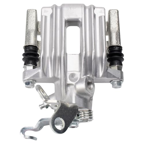 Image of TRQ Rear Left Brake Caliper w /Bracket Drivers Side | For 2010-2013 Audi A3 A3 Quattro 2011-2016 Eos 2010-2014 Golf 2011-2014 GTI Jetta 2012-2015 Passat