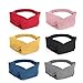 Produktbild Luxspire 6 Pack Wash Headband, Cute Washing Face Hairlace, Suede Fabric Facial Head Wrap, Elastic Makeup Hair Bands Hair Accessories for Girls and Women - Multi Color