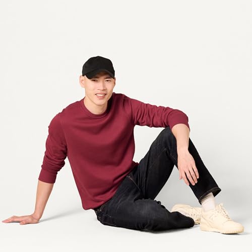 Image of Amazon Essentials Men's Crewneck Fleece Sweatshirt with Ribbing (Available in Big & Tall)
