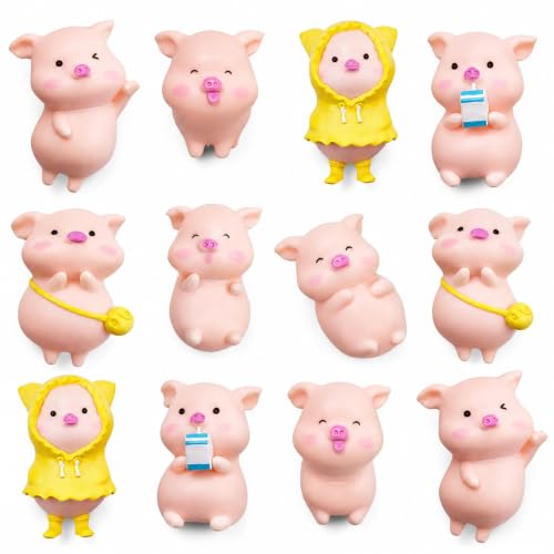 Imanes Decorativos de Resina para Refrigerador, Set de 12
