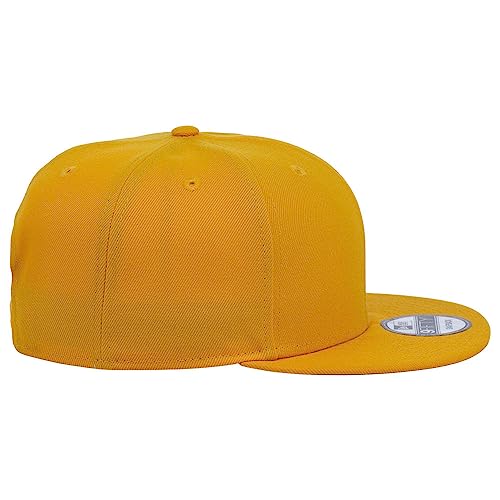 Image of New Era Blank Custom 9FIFTY Adjustable Snapback Cap Yellow