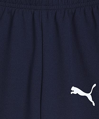 PUMA Unisex Kinder Teamrise Jr Shorts, Peacoat-puma White, 152 EU