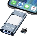 USB Stick 128GB,Flash Drive for iPhone 6/7/8/11/12/13/14/X/XR - 4 in 1 Photo Memory Stick External Storage Pen Drive Compatible for Android/IOS/Tablet/PC and Devices