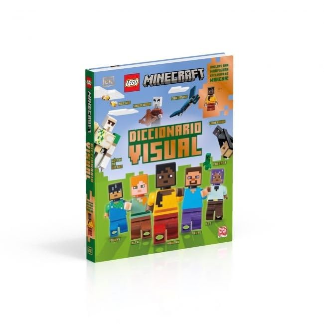 LEGO Minecraft Diccionario visual: Incluye una minifigura exclusiva