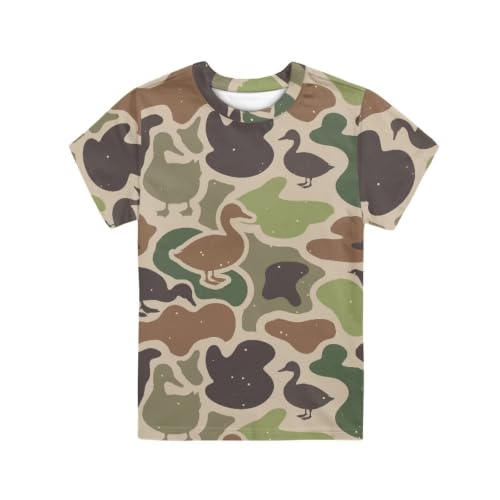 Image of Renewold Kids Novelty T-Shirt for Girls Boys Short Sleeve Crewneck Summer Tee Soft Breathable Graphic Shirt for Age 2-16