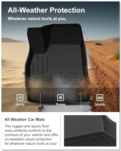 Image of Kiwi Master Floor Mats for 2012-2020 Tesla Model S