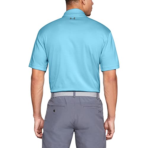Image of Under Armour Men's Polyester Solid Tech Polo | T-Shirt | 1290140-001