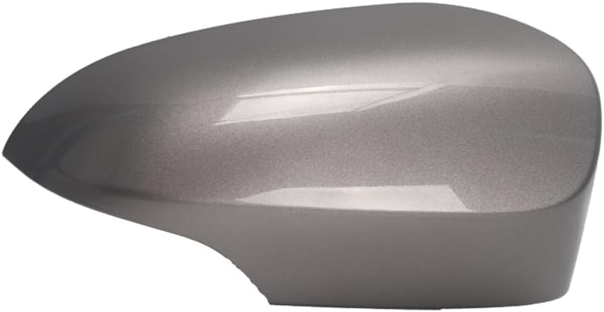 1pcs Car Right Side Mirror Silver Cover Cap ABS new Silver For Toyota Corolla 2014 2015 2016 2017 2018 2019 (Gray, Right Side(Passenger))