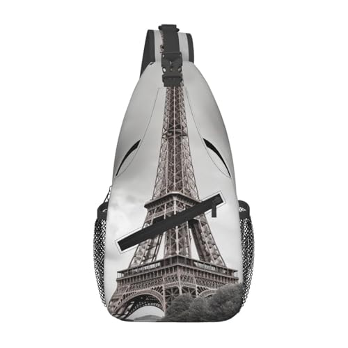 Bolso Pequeño Bandolera para Senderismo Negro miniatura 2