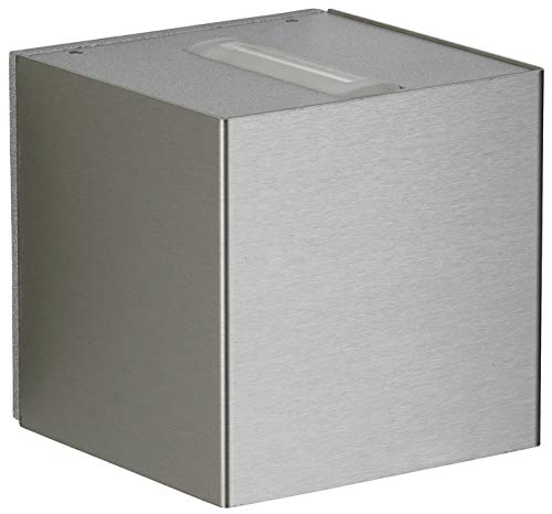 Preisvergleich Produktbild Albert Außenwandstrahler, Aluminium, Integriert, grau, 0 x 0 x 0 cm