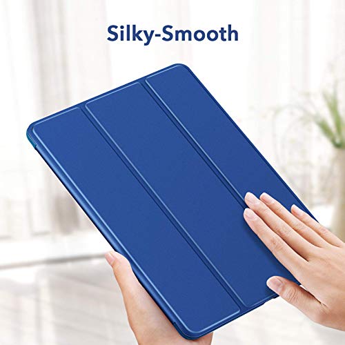 Esr Ipad 7Th Generation Case,Rebound Slim Smart Case For Ipad 10.2'' 2019, Auto Sleep/Wake,Viewing/Typing Stand Case, Flexible Tpu Back With Rubberized Coating Cover,Navy Blue #TOP7