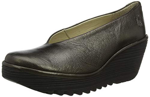 Fly London Yaz, Zapatos de tacón para Mujer, Marrón (Coffee 239), 35 EU