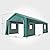 Carport Canopy 12'x20' Heavy Duty Portable Garage with 4 Roll-Up Doors and 4 Windows Waterproof Canopy for Car, Truck, Boat, Green
