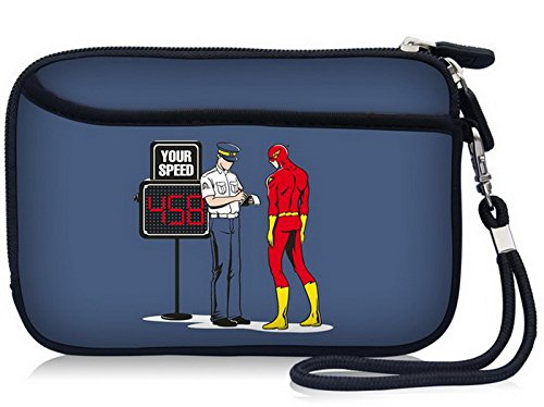 Shockproof Waterproof Carrying Case Bag Cover Protector with Extra Front Pocket For Nintendo NDSi NDSL Dsi 3DS DS Lite, Game Boy Color / Sony PlayStation PSP GO, Hand Held Game Player Game Console , HDC5-B27#18