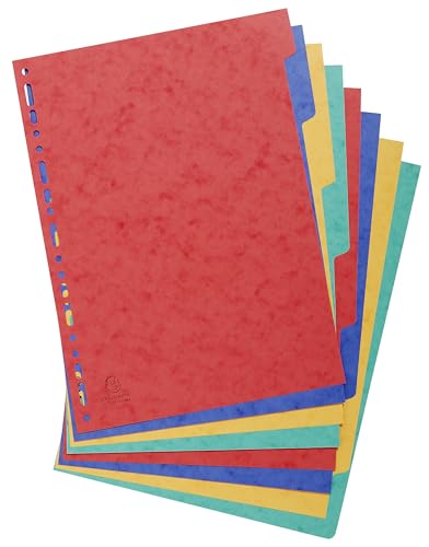 Intercalaires Exacompta A4 pour organiser efficacement vos dossiers de bureau - 3