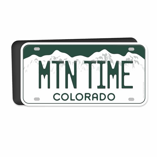 Imán decorativo rectangular para auto Colorado