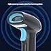 Barcode Scanner, 1D 2D Reader, Adopt CMOS Imaging Scanning, for Daily Cashier Scanning, Mall Logistics