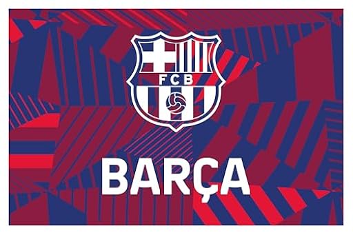 Bandera Barça – Colección oficial del FC Barcelona – Liga Football – Tamaño 150 x 100 cm | Ya disponible en tu tienda friki favorita! En mundofriki.es!