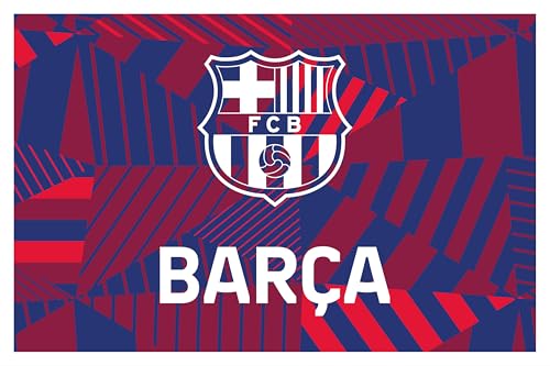 Drapeau Barça - Collection Officielle FC Barcelone - Liga Football - Taille 150 x 100 cm