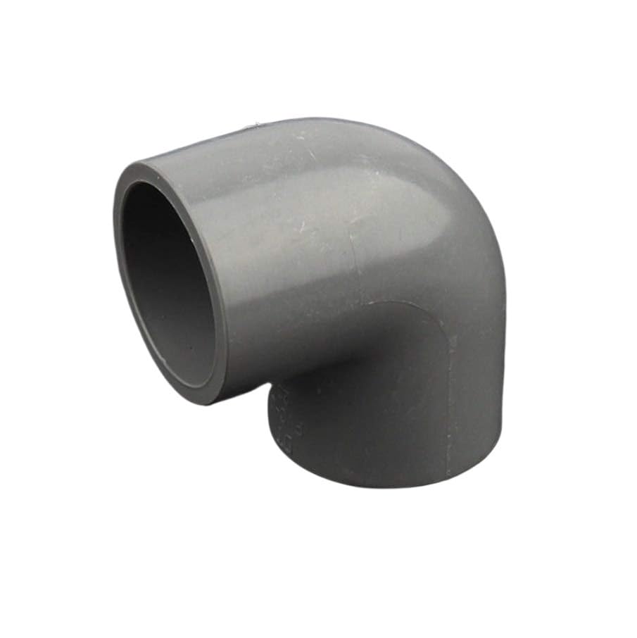 Raccordi per Tubi di irrigazione, Tubo a Gomito in PVC da 50 mm/connettore Acqua for Rubinetto Giardino for irrigazione in Ottone 12/24/48 Pezzi