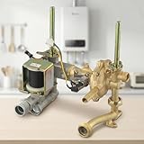 Válvula de enlace de agua y gas 7-10L, piezas del calentador de agua de gas, con flujo de agua suave, 150Mm