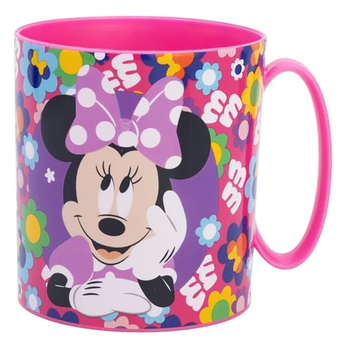 Stor Minnie Tasse en plastique réutilisable pour micro-ondes 390 ml