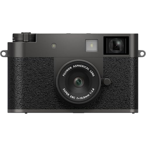 Image of Fujifilm X Half Digital Camera (Charcoal Silver) Bundle with Advanced Accessories | Fuji X Half Camera