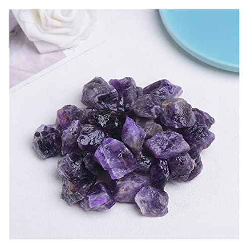 Cristales de cuarzo rosa y amatista irregular de 100g para armonizar espacios 2
