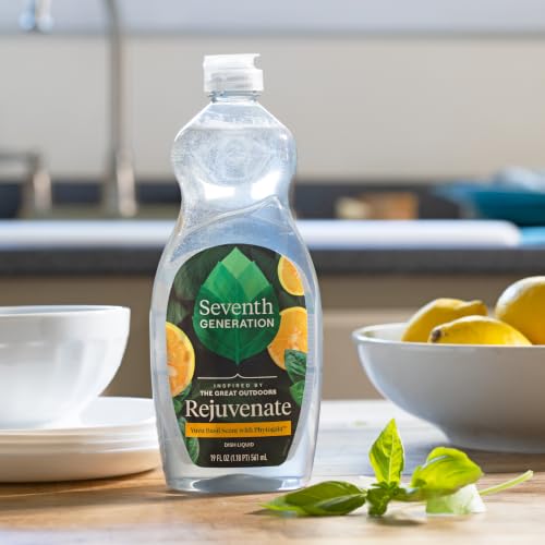 Image of Seventh Generation Hand Dish Liquid Yuzu Basil Rejuvenating 19 fl oz