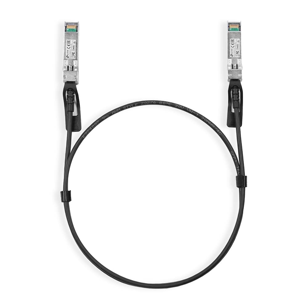 TP-Link TL-SM5220-1M câble de Fibre Optique SFP+ DAC Noir