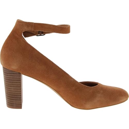 Lucky Brand Womens Kalicia Suede Padded Insole Pumps Brown 9 Medium (B,M)2