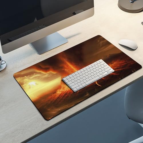 Tapis de souris de jeu Volcano 40x75 cm imperméable et antidérapant - 5