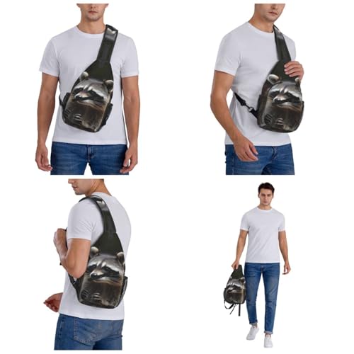 Mochila tipo Sling para uso urbano y casual miniatura 6