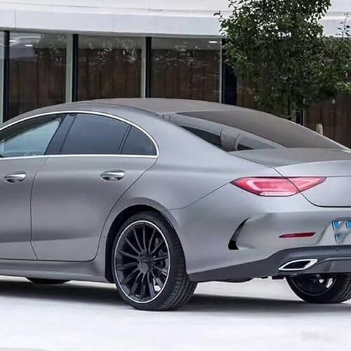 Alerón Lateral para Parachoques Trasero Coche 2 Unidades para Benz CLS C257 CLS350 CLS450 2018-2020 Rejillas Ventilación Y Marco ABS Alerón de Techo