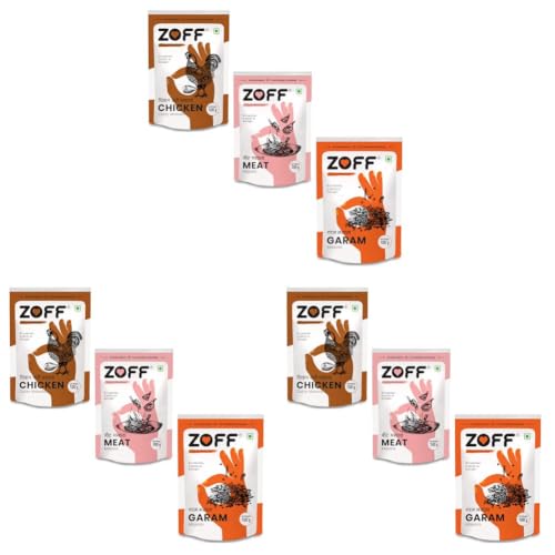 Image of Zoff Masala Trio - Chicken Masala, Meat Masala Powder & Garam Masala - Pack of 9 x 100g - Net Weight: 300g
