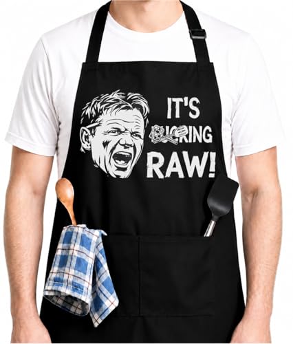 365RUSTIC Funny Celebrity Chef Aprons for Men Funny Chef Meme BBQ Apron - Birthday Fathers Day Grilling Gifts for Men Dad Husband