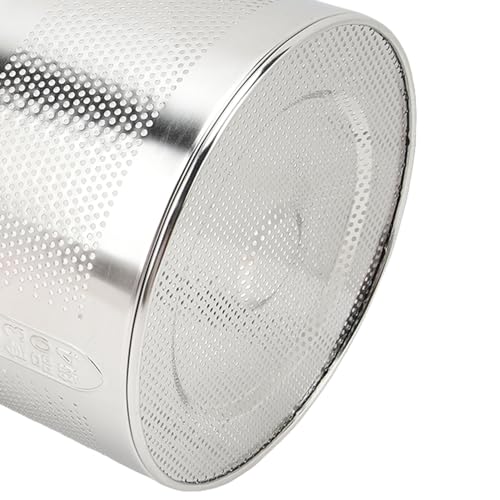 Cesta de Fritar, Cesta de Fritar, Cesta Redonda de Aço Inoxidável 304, Cesta de Fritar Com Alça para