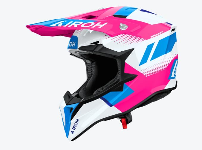 AIROH WRAAAP VISION PINK GLOSS M