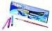 Prang Payons Watercolor Crayons, Round Sticks, 3.5 x 0.313", Box of 12 with Brush, 12 Assorted (34312)