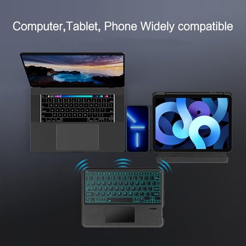 Clavier iPad Air 4 étui rétroéclairé pour travailler partout