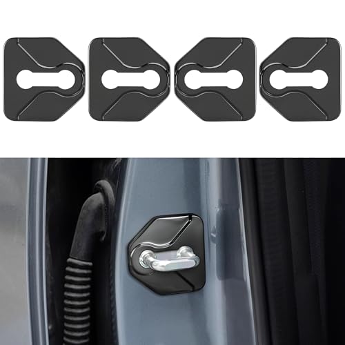 Door Latch / Actuator Freezing - 2013-2014 Subaru BRZ 8 TOMALL 4 Pcs Car Door Lock Latches Covers Compatible with Subaru Forester Outback Impreza Crosstrek Legacy WRX/WRX STI XV Stainless Steel Vehicle-Specific Exterior Accessories (Black)