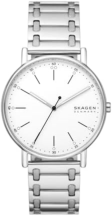 Skagen Signatur Minimalist Men's Watch with Stainless Steel Bracelet, Mesh or Leather Band