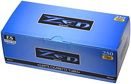 Miniatura 4 de Zen 100MM White Cigarette TUBES - Paquete de 10 unidades