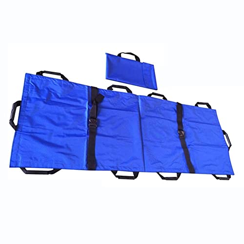 HUUG Oxford Soft Stretcher, Emergency Rescue Back Stretcher with 10 Handles Waterproof Foldable, Patient Transfer System, Portable Transport Unit, Ambulance Capacity 350 lbs Cover