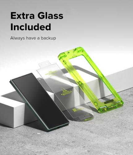 Image of Ringke for Samsung Galaxy Z Fold 8 Ultra Screen Protector [Easy Slide] | Cover Display Easy Slide Tempered Glass, 2 Pack, Super Easy to Install, Case Friendly Protector for the Outer Display