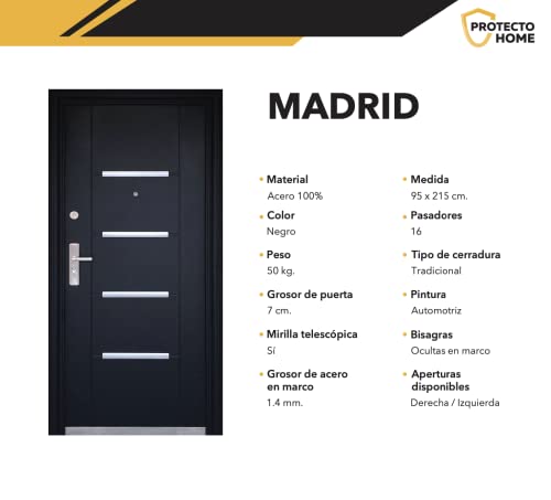 Review de Puertas acorazadas listamos los 10 mejores. 3 Imagen adicional