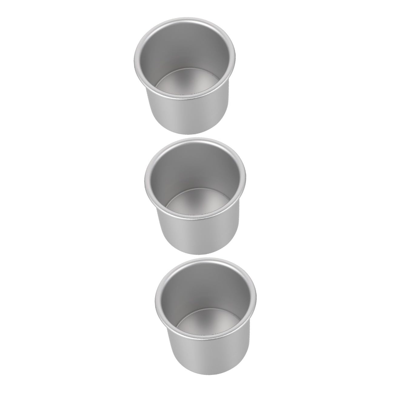 IMIKEYA 3pièces Moule à Gâteau Chiffon Élevé Moule à Pâtisserie Réutilisable Pour Gâteaux Cheesecakes Et Desserts Pratique Pour Boulangers Et Amateurs