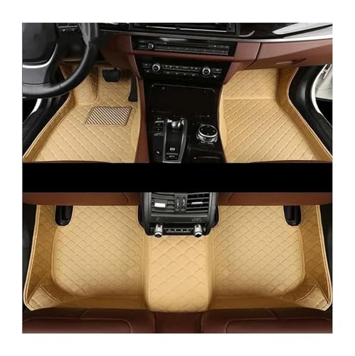Tapis de sol auto Peugeot 3008 beige anti-glisse protection moquette