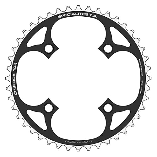 Krone Bcd104 9V-Z34 noir plateau de vélo en aluminium haute précision