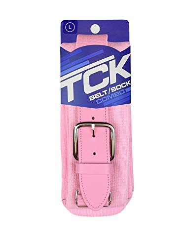 Image of TCK Baseball or Softball Sock /Belt Combo- Youth & Adult Sizes for Boys and Girls Men and Women